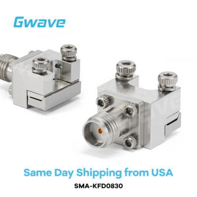 SMA Female Connector Solderless End Launch for PCB,Pin Diameter 0.3mm,DC - 26.5G