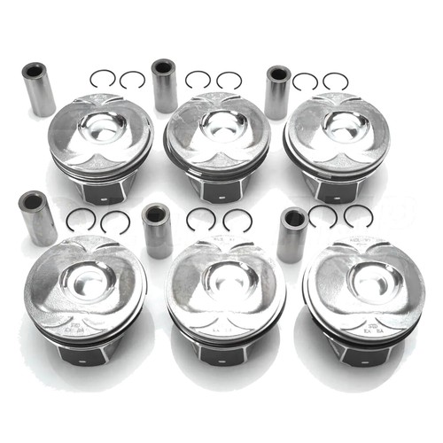 For Jaguar Land Rover 3.0L V6 6PCS Supercharged Piston Assembly Set Kit - Picture 9 of 11