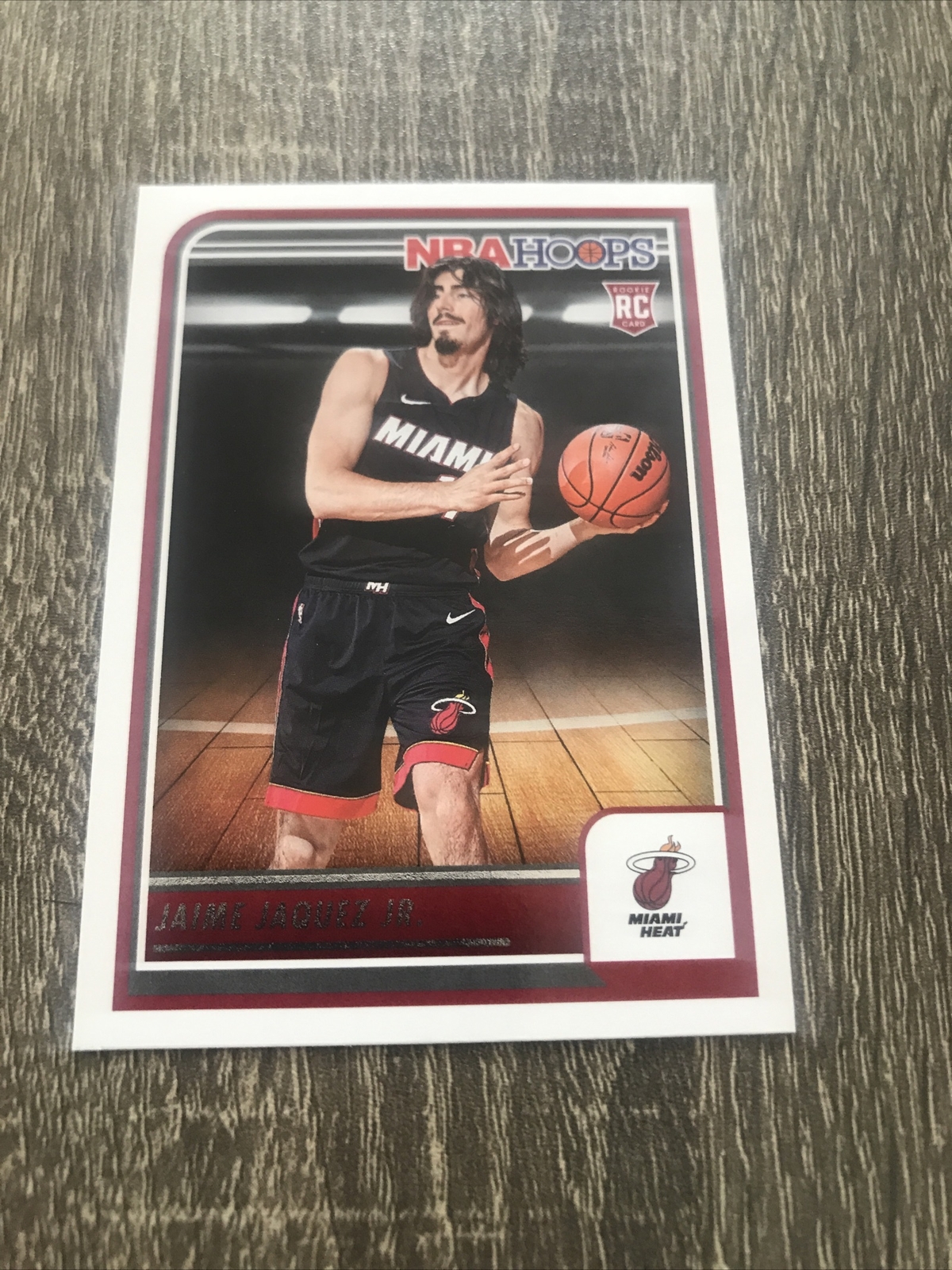 2023-24 Hoops #249 Jaime Jaquez Jr. Rookie Card RC Miami Heat