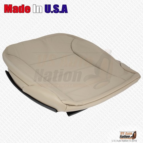 2010 Mercedes Benz ML450 Front Passenger Bottom Vinyl Seat Cover Cashmere Tan - Picture 8 of 9