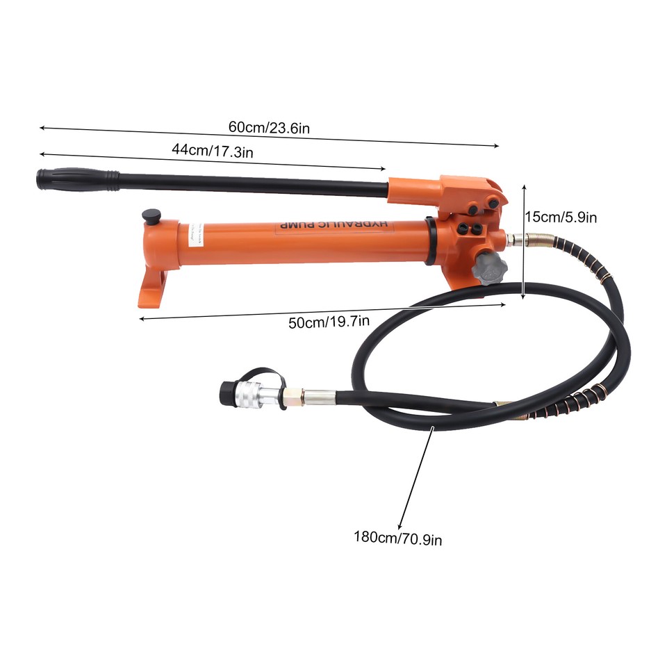Manual Hydraulic Pump Hand Pump CP700 For 4 & 10Ton Hydraulic Ram
