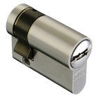 DOM Profilhalbzylinder 333 IX5 NH | matt vern. - 40/-- | inkl. 3 Schlüssel