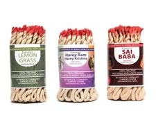 Lamatar1 Set of 3 Tibetan Rope Incense -APPR 135 in Ropes Hand Made in Nepal 