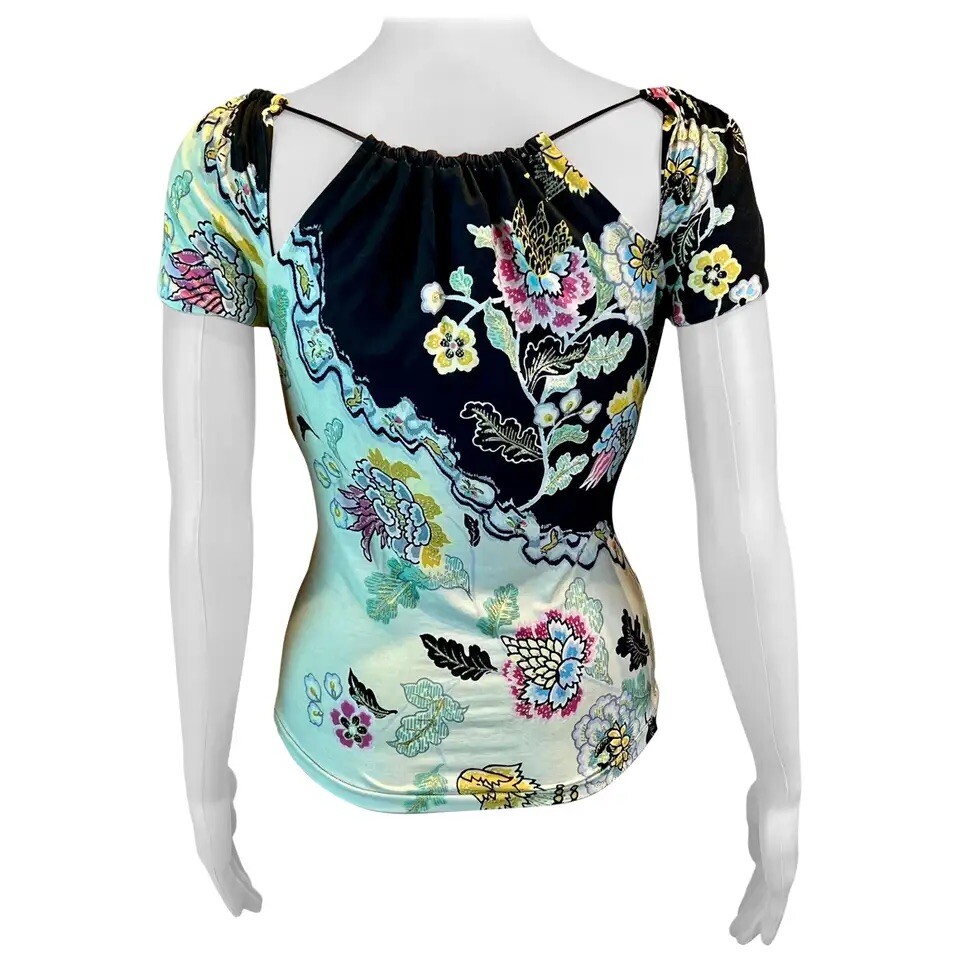 ロベルト カヴァリ roberto cavalli アニマル 半袖 トップス ROBERTO CAVALLI White Animal Print Studded Tank Top XL | eBay
