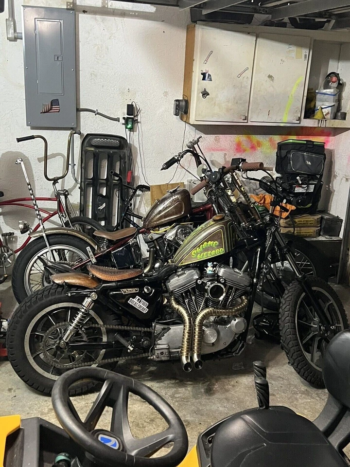 Tubos de escape LAF 2" HD soldadura de arrastre aptos para Harley Davidson Sportster Softail Dyna Foto 3 de 4