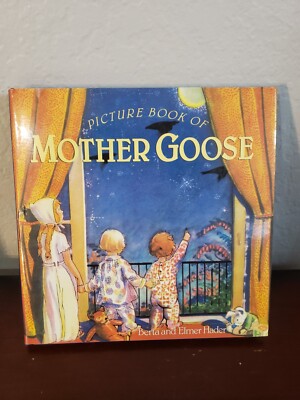 Picture Book of Mother Goose Hardcover Berta H. Hader - New