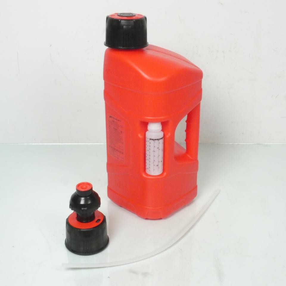 Bidon 10L Polisport ProOctane avec valve anti-goutte pour moto