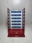 ** VINTAGE ALKA-SELTZER ADVERTISING DISPLAY TIN SIGN TAPE DISPENSER ORIGINAL **
