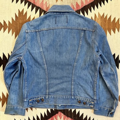 Vintage 1960s Washington Dee Cee Selvedge Denim Jacket Sz 40