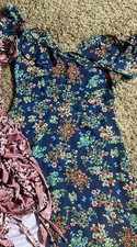 Dress size 6 8 Stretch Bodycon floral print Holiday Cruise