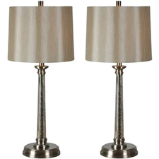 Renwil COS336 Brooks Table Lamp Satin Nickel