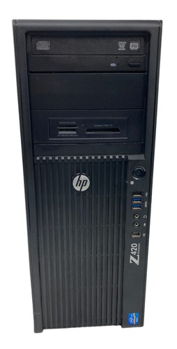 HP Workstation Z420 3x 3.5" Bays Intel Xeon E5-1629 v2 3.70GHz 8GB RAM - Afbeelding 2 van 6