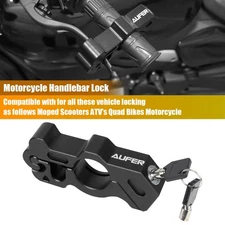 Motorcycle Bike Anti-Theft Lock Handlebar Brake Clutch Security Lock Accessories