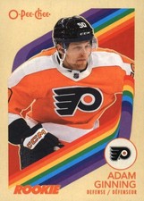 #596 Adam Ginning - Philadelphia Flyers - 2023-24 O-Pee-Chee - Retro Hockey