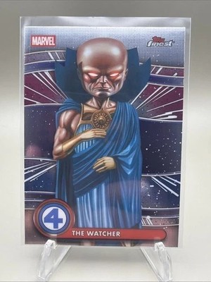 2026 Topps Finest Marvel The Watcher #085 Fantastic Four Uncommon!