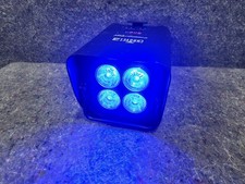 Chauvet DJ Freedom Par Quad-4 LED Wireless Multicolor Uplight WORKS-BAD BATT.