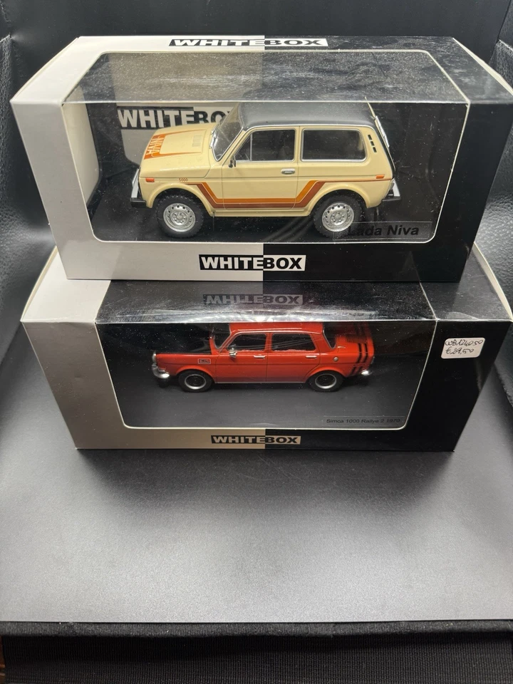Lotto Lada Niva e simca 1000 rally   prima serie  Whitebox 1/24 nuove in scatola - Immagine 4 di 4