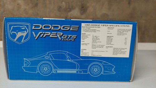 1995 Dodge Viper GTS - 1/24 diecast - Brookfield Collectors Guild - Picture 5 of 7