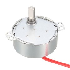 Synchronous Gear Motor AC 12V 0.9-1.1RPM 50-60Hz Electric CCW/CW 4W