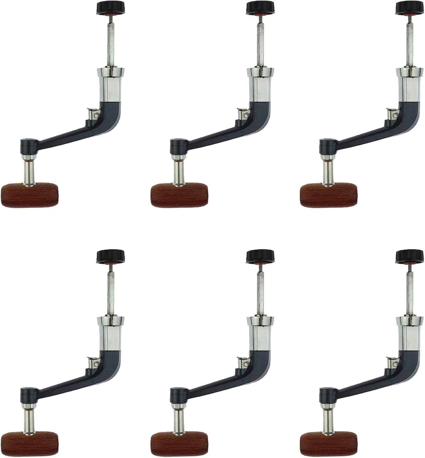 6 Pack Universal Fishing Reel Handle for Spinning Reel Replacement Grip Parts (1