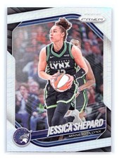 2025 Panini Prizm WNBA #137 Jessica Shepard Silver Prizms