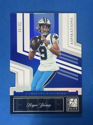 2025 Donruss Elite 2007 Elite Aspirations Die Cuts Bryce Young Panthers /99