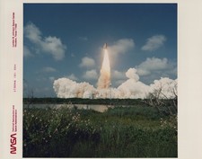 STS-46 Atlantis Launch Kennedy Space Center 1992 - Original NASA Photo