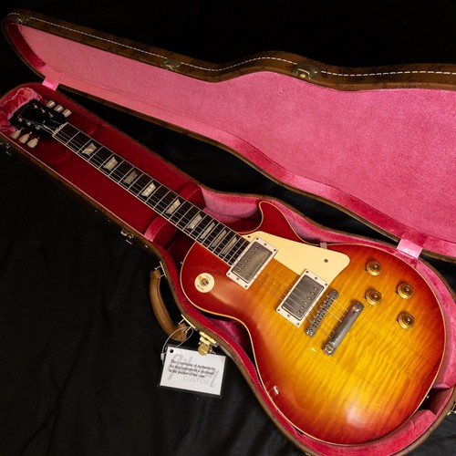 Gibson Custom Shop 1959 Les Paul Standard Reissue VOS Washed Cherry Sunburst - Picture 1 of 10
