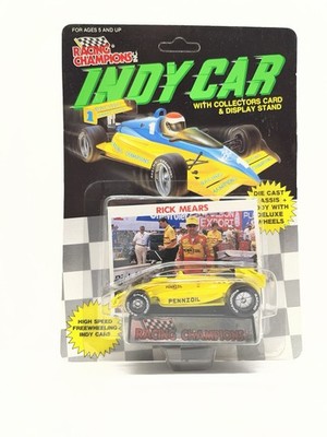 Rick Mears #2 Pennzoil Indy Car 1:64 Scale DieCast Vintage 1989 W/Display New