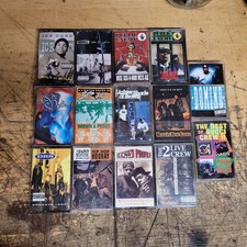 14 Early Rap Cassette Tapes Ice Cube Warren G Public Enemy 2 Live Crew More