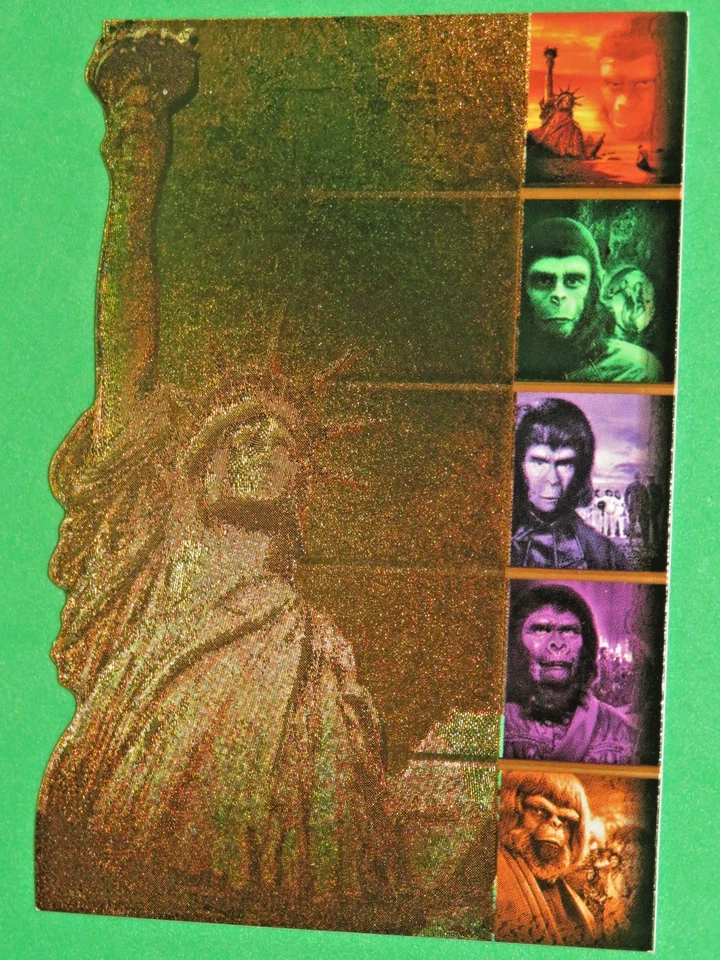 1999 The Planet of Apes Archives Future Liberty Copperworks Estatua L1 tarjeta de persecución Foto 3 de 4