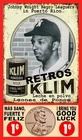 JOHNNY WRIGHT VINTAGE STYLE ADS ONE CENT NEGRO LEAGUER IN PUERTO RICO  ART CARD