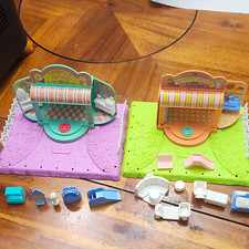 Lot of 2 Vintage 1989 My Little Pony playset w/ Accessories