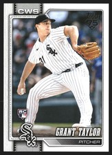 Grant Taylor 2026 Topps #49 Chicago White Sox RC