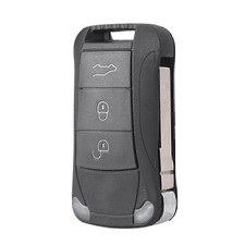 Car 3-button Remote Key Shell Fob Case For Porsche Cayenne 2003-2011 2004 Black Car 3-button Remote Key Shell Fob Case For Porsche Cayenne 2003-2011 2004 Black