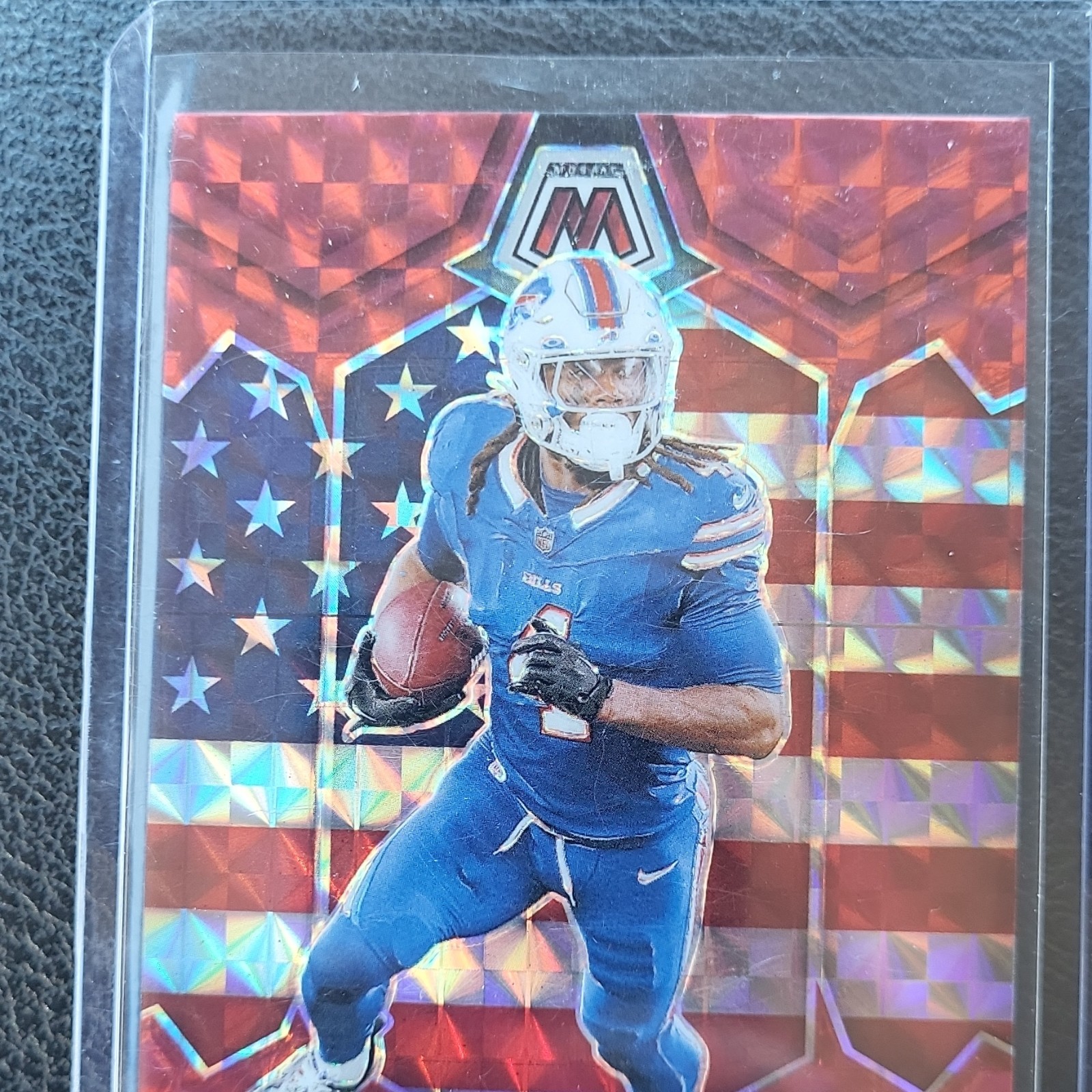 Panini Mosaic James Cook Parallel/Variety #259 Buffalo Bills NFL Football Card