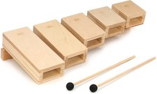 Meinl Percussion Temple Blocks - Natural Finish