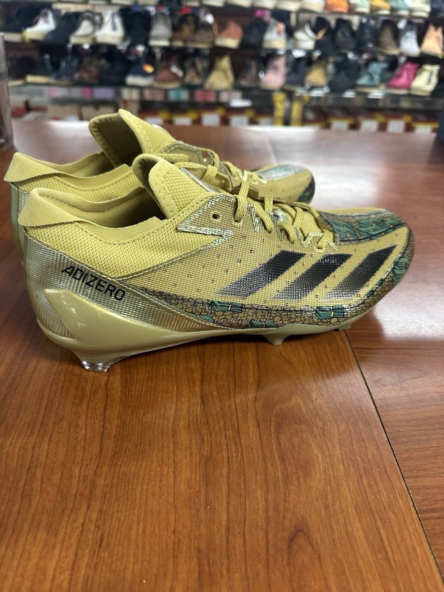 Adidas Adizero Electric Scrooge McDuck Gold Football Cleats IE6557