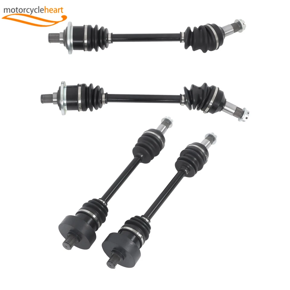 Front & Rear Left & Right CV Axles For Arctic Cat 500 4X4 2006 2008-2010 2013-14 - Image 4 of 4