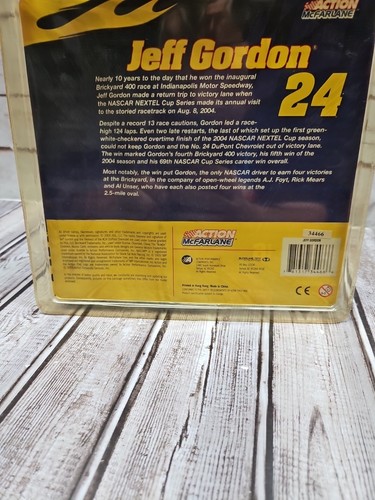 Jeff Gordon NASCAR 2005 Series 6 Action Figure New Factory Sealed - Picture 5 of 5