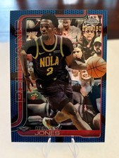 HERBERT JONES 2025 Topps Chrome 🏀 #120 BLUE BASKETBALL REFRACTOR  SP /150