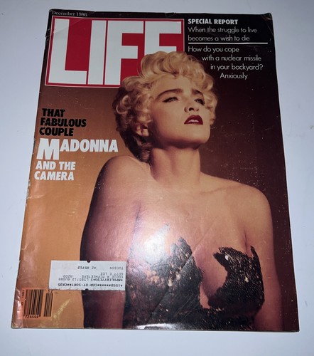 Life Magazine December 1986 - Madonna (and The Camera) - Picture 1 of 2