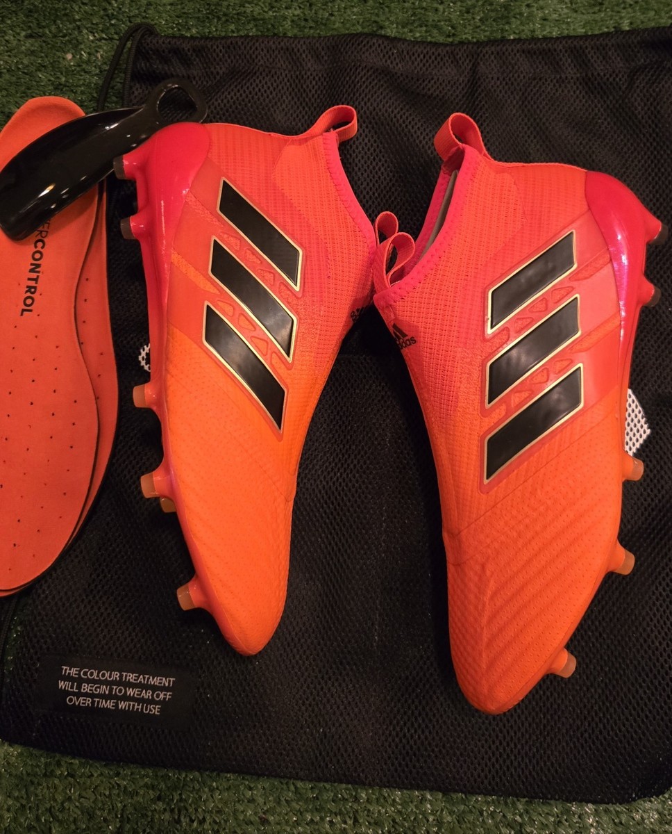 Adidas ACE 17+ PURECONTROL FG Size 9.5 US Orange. Vere Rare | eBay