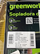 Greenworks 40V 350 CFM Cordless Leaf Blower w/ 2.0 Ah Battery & Charger BL40B201