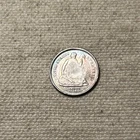 1872-S Seated Liberty Silver Half Dime Rare Key Date AU/BU Details - D51