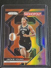 2024 Panini Prizm Monopoly WNBA - Prizm Skills Jackie Young #WNBA15 Orange Prizm