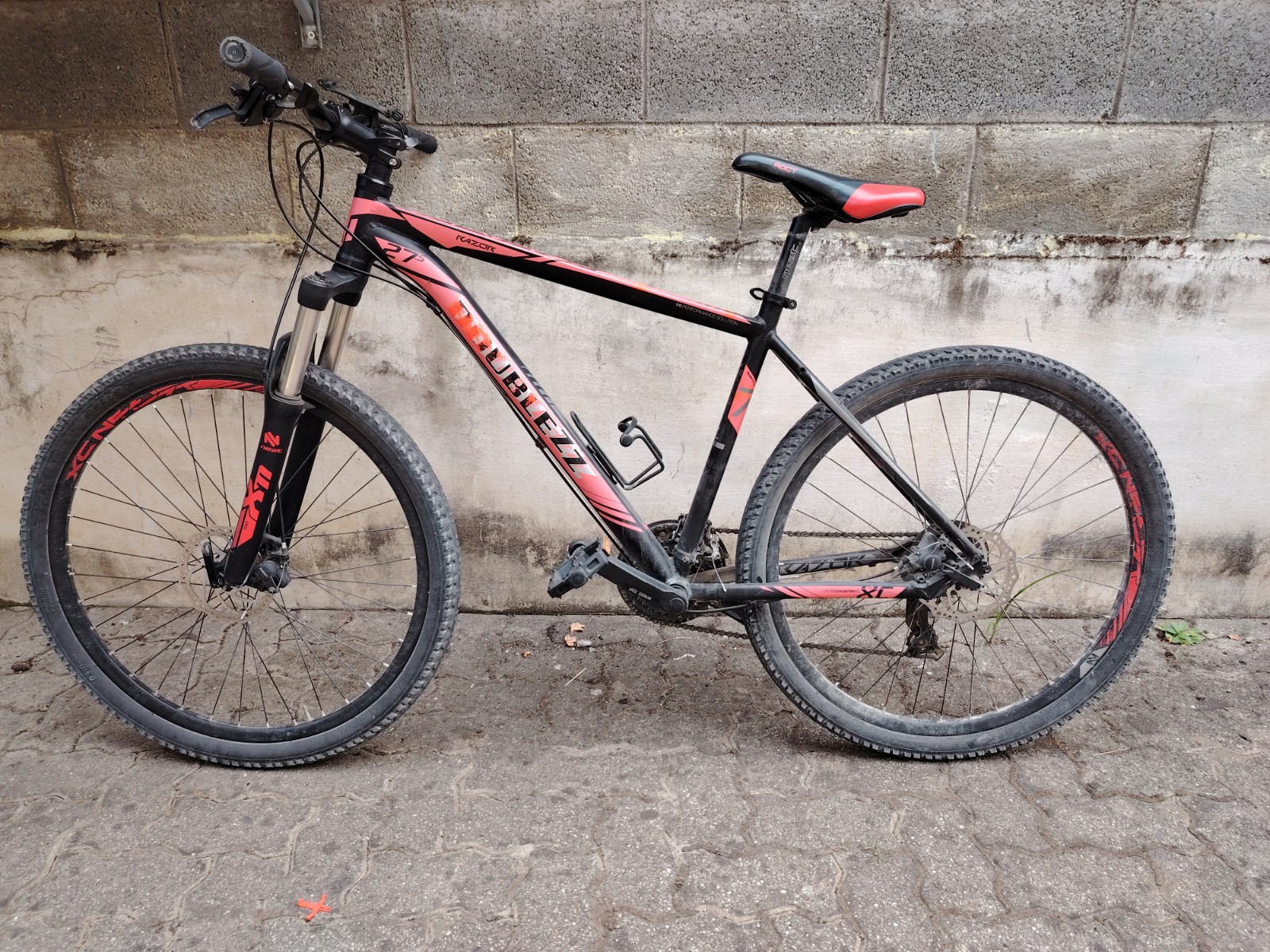 mtb doublezz razor 27.5 usata