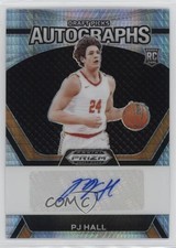 2024-25 Panini Prizm Draft Picks Hyper PJ Hall #DPA-PJH Auto 04tw
