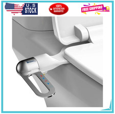 Bidet Toilet Seat Attachment Ultra Slim Bidet With Self Cleaning Dual Nozzle ...