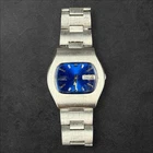 Vintage 1970s Seiko Men's Automatic Watch Blue Dial Day Date Indicator 6309-5059